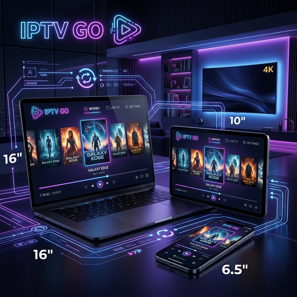 IPTV GO Multi Device Syncing